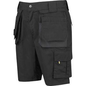 STØRVIK Job Korte Werkbroek Heren - Werkshort - Werkbermuda - Werk Short - Maat XS - Zwart