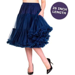 Dancing Days - Lifeforms Petticoat - 26 inch - 3XL - Blauw