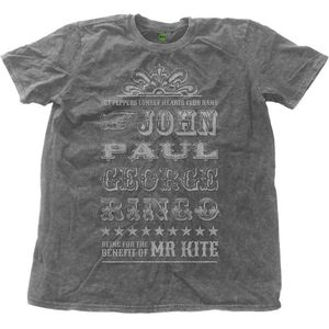 The Beatles - Mr Kite Heren T-shirt - M - Grijs