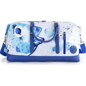 Anemoss Vis Reistas, Gymtas voor Vrouwen en Mannen, Weekender Bag, Tote Bag met Ritssluiting, Duffel Bag, Sporttas, Travel Tote Bags, 50 L