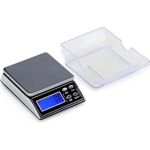 Digitale Mini Weegschaal | Kleine Keukenweegschaal | tot 200 gram | 0.01g Nauwkeurigheid | Zakweegschaal voor Sieraden | Pocket Weegschaaltje | Gram (g) Ounces (oz), Karaat (ct), Grein (gn), Tael (tl), Troy Ounce (ozt), Pennyweight (dwt) CX-168