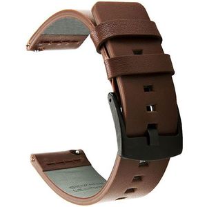 Horlogeband van Leer voor Oozoo | 22 mm | Horloge Band - Horlogebandjes | Bruin