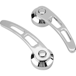 Exterieur Deurgrepen 2 STKS - 4 1/4 inch - Auto Auto Vintage Deurklink Window Crank Set - Geschikt voor Oudere Modellen - RVS .