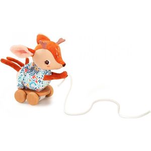 Lilliputiens - Trekknuffel Stella - Trekfiguur En Knuffel In 1 - Stimuleert Het Zelfstandig Lopen - Geschikt Vanaf 1 Jaar
