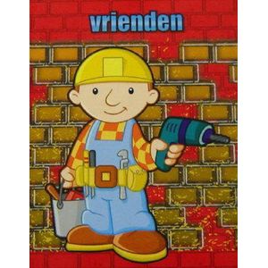 Vriendenboek- Bob de Bouwer - Kinderen - 14 X 19 cm