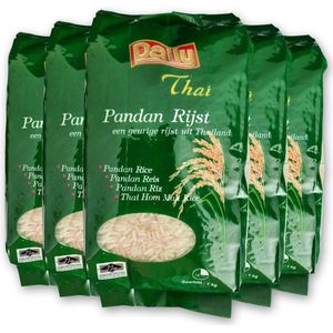 Daily® | 6 x 1 kg Thai Rijst Pandan | Rice Thailand |Jasmijn rijst | halal