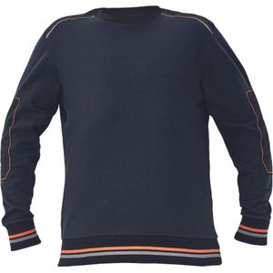 Cerva KNOXFIELD sweatshirt 03060068 - Oranje/Antraciet - S