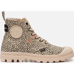 Palladium Pampa Hi Print Veterboots beige Canvas - Dames - Maat 37