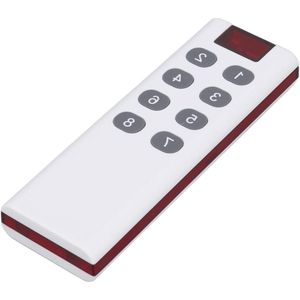 Universele Draadloze Leercode Digitale Afstandsbediening Zender High Power 1000m (8 toetsen)