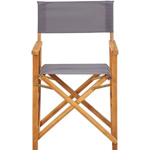 vidaXL Regisseursstoel massief acaciahout - Regisseursstoel - Regisseursstoelen - Inklapbare Regisseursstoel - Regisseursstoel Voor Buiten