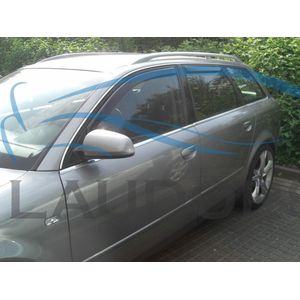 Zijwindschermen geschikt voor Audi A4 8E/B7 5-deurs va. 2001 t/m 2009 Avant V + A ramen