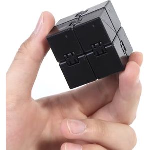 Infinity cube | fidget toys | zwart