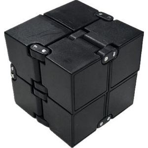 Infinity cube | fidget toys | zwart - Schoencadeautjes sinterklaas