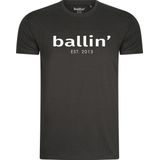 Ballin Est. 2013 - Heren Tee SS Regular Fit Shirt - Grijs - Maat XXL