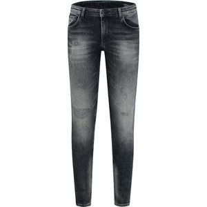 Purewhite - Dylan Heren Skinny Fit Jeans - Grijs - Maat 28