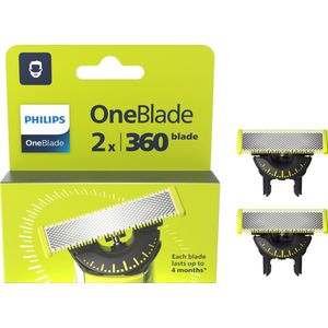 Philips OneBlade 360 Blade - QP420/50 - Vervangmesjes - 2 stuks