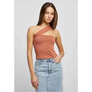 Urban Classics - One Strap Mouwloze top - XL - Oranje