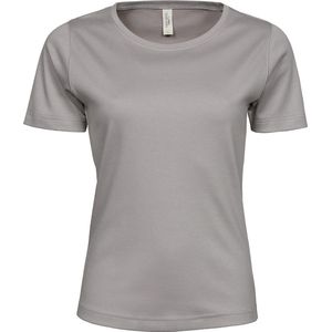Tee Jays Dames/dames Interlock T-Shirt met korte mouwen (Steen)