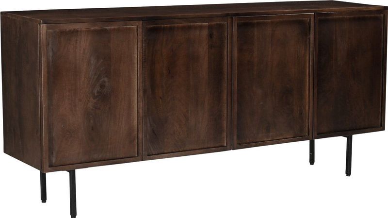 Livingfurn - Dressoir Elan - 180x75x40 cm - Mangohout