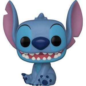 Funko Smiling Seated Stitch - Funko Pop! Disney - Lilo & Stitch Figuur - 9cm