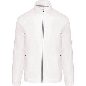 SportJas Heren XS Proact Lange mouw White 100% Polyester