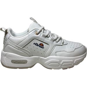 Ellesse - Mindy PU - Mt 38 - veter sneakers - hoge witte zolen - wit