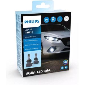 Philips Ultinon Pro3022 LED-HL H11 set LUM11362U3022X2