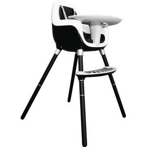 Bumbo High Chair - Kinderstoel - Hoge Kinderstoel - Kinderzetel - Peuterstoel - Kunststof - Zwart - Poten in te korten