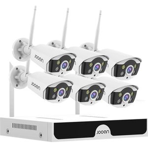 Beveiligingscamera - set met 6 Cameras Outdoor Buiten - Home Security Camera Systeem - Wifi Camera Set - Beveiligingscamera - 6 Camera’s - Nachtzicht - Motion Detector