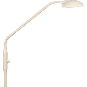 Lumidora Vloerlamp 75078 - INDIA - Ingebouwd LED - 5.0 Watt - 450 Lumen - 2700 Kelvin - Beige - Zand - Metaal - Met dimmer