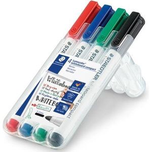 STAEDTLER Lumocolor whiteboard compact - Box 4 st