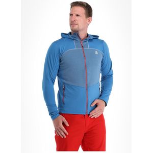 Dare2B Heren Revive II Core Stretch Hoodie Vallarta Blue Maat M