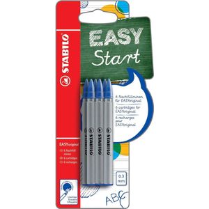 STABILO EASYoriginal - Penvulling - Fine 0,3 mm - Blister 6 stuks