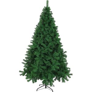 Luxe Kunstkerstboom - 150 cm - 310 Tips - Stabiele Metalen Voet - Realistische Dichte PVC Takken - Groene Kerstboom voor Kerstmis - Kerst Decoratie