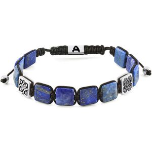 Arkai - Heren - Edelsteen Armband - Lapis Lazuli-steen - Blauw