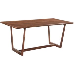 Eettafel Dimaro Sheesham hout 240 cm - Bruin | Tower Living