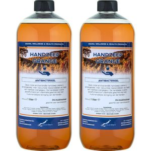 Handzeep Orange 1 liter - set van 2 stuks