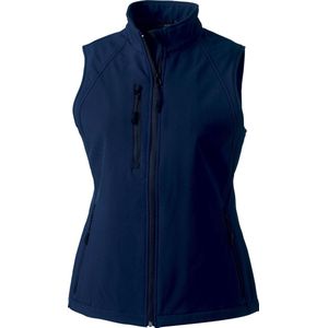 Russell Dames/Dames Soft Shell Ademend Gilet Jacket (Franse marine)