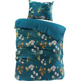 Papillon Parrot Dekbedovertrek - Velvet - Eenpersoons - 140x200/220 cm - Groen