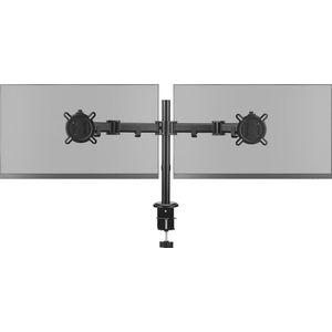 One For All DM2210 Smart-line universele monitorsteun - dubbele monitorarm - VESA 100x100 - zwart
