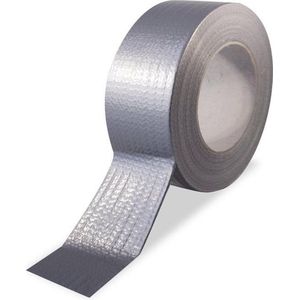 3 x Klus & Reparatie Tape/ fragile stickers| Duct Tape | Duck Tape |Multi Purpose Tape | Waterproof |Zilver Tape | 50 mm x 50m / Waterdichte textieltape