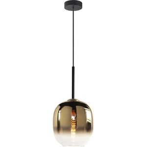 Hanglamp Zwart Gold Bellini 23cm 1 Lichts