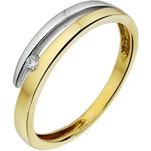 Ring Diamant 0.035ct H Si