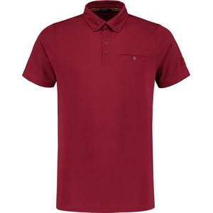 Tricorp  Poloshirt Premium Button Down 204001 Bordeaux - Maat L
