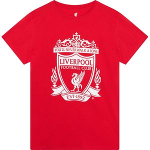Liverpool logo t-shirt senior RED - Maat S - maat S