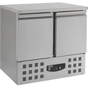 Professionele Vrieswerkbank 2 Deuren | Compact Line | RVS | Combisteel | 7450.0079 | Horeca