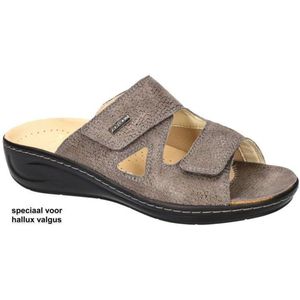 Fidelio Hallux -Dames - taupe donker - slippers & muiltjes - maat 39