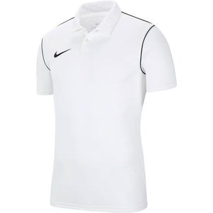 Nike Sportpolo - Maat 152  - Unisex - wit/zwart