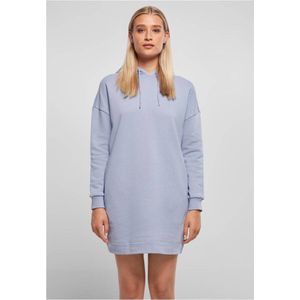 Urban Classics - Organic Oversized Terry Hoody Korte jurk - XS - Blauw