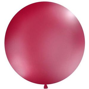 Ballonnen 1m, rond, Pastel burgundy